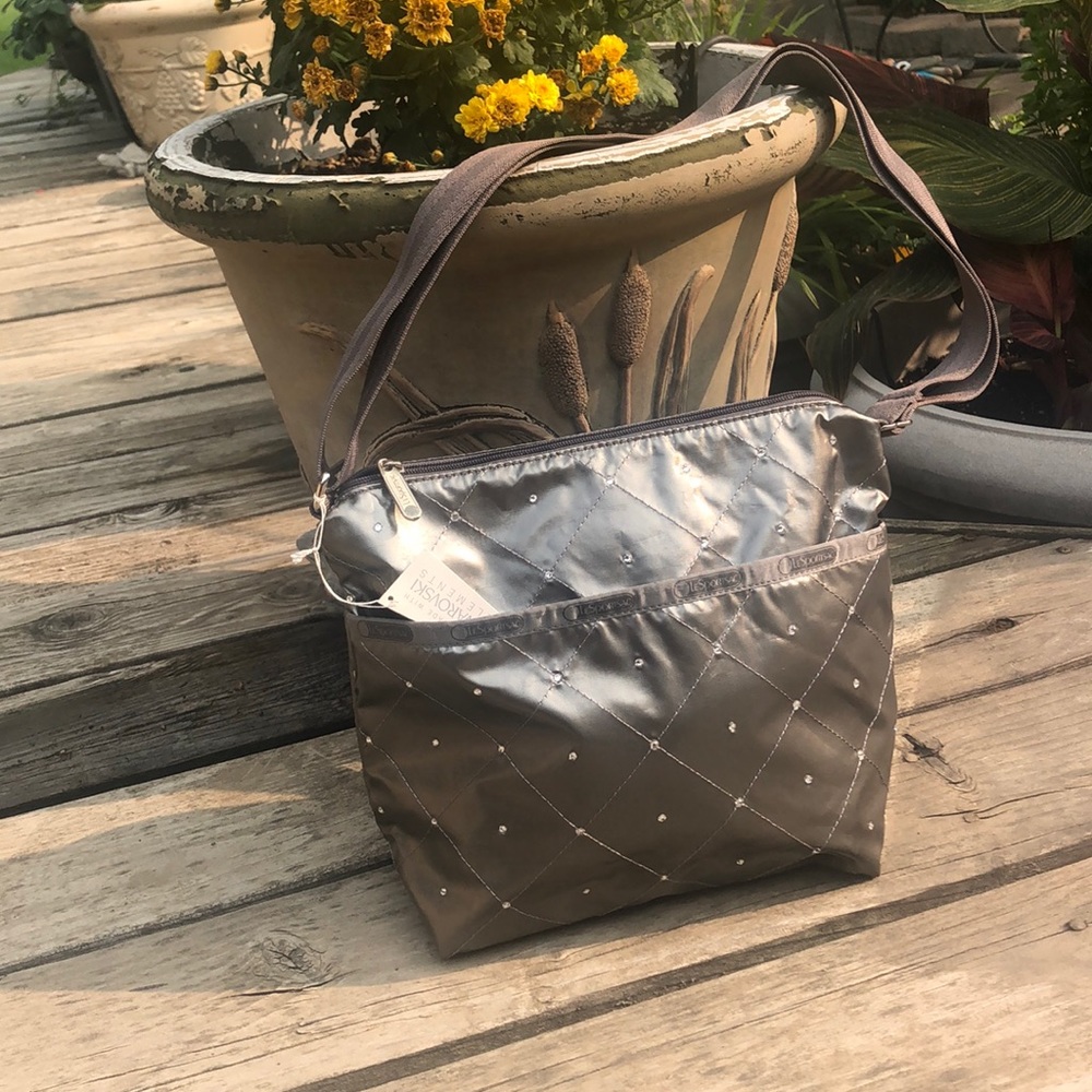 Le Sportsac x Swarovski crossbody